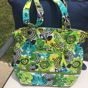Vera Bradley EUC Limes Up RETIRED Laura